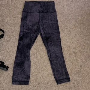 Lululemon purple leggings